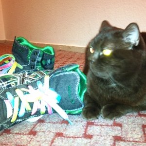 Das ist mein Schuh der richt sooooo gut.