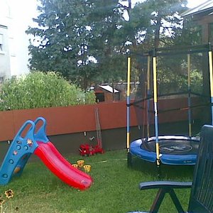 rechts wartet Nachbars Katze aber meine wäre hier von den Menschen her willkommen