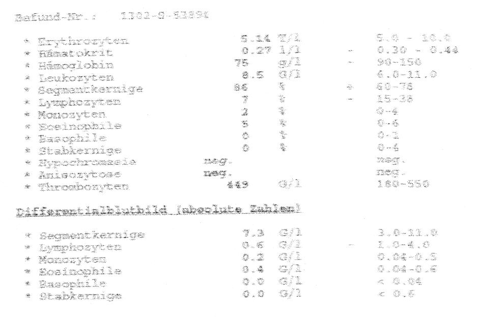 Blutbild Minou
04.02.2013
Seite 2