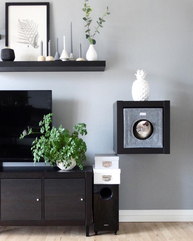 Filzkatzenhohle für IKEA Kallax